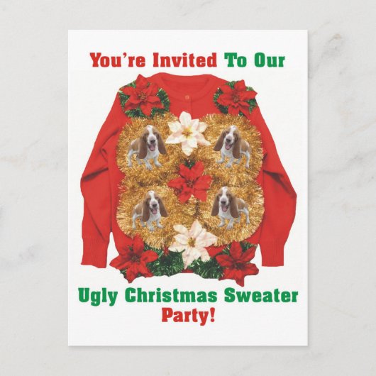 Oeganda kerstfeestelijke uitnodiging (Voorkant)