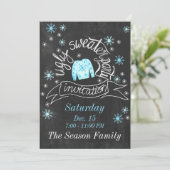 Oeganda kerstfeestelijke uitnodiging (Staand voorkant)