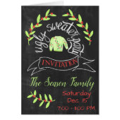 Oeganda kerstfeestelijke uitnodiging (Voorkant)