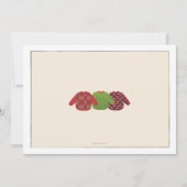 Oeganda kerstfeestelijke uitnodiging (Achterkant)