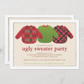 Oeganda kerstfeestelijke uitnodiging (Voorkant / Achterkant)