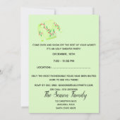 Oeganda kerstfeestelijke uitnodiging (Achterkant)