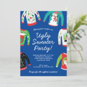 Oeganda kerstfeestelijke uitnodiging (Staand voorkant)