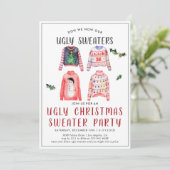 Oeganda kerstfeestelijke uitnodiging (Staand voorkant)