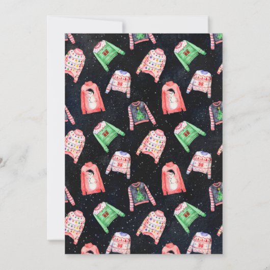 Oeganda kerstfeestelijke uitnodiging (Achterkant)