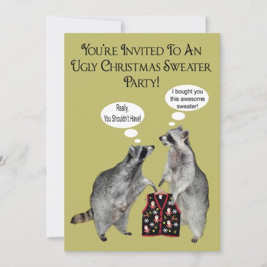 Oeganda kerstfeestelijke uitnodiging (Voorkant)