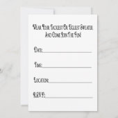 Oeganda kerstfeestelijke uitnodiging (Achterkant)