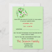 Oeganda kerstfeestelijke uitnodiging (Achterkant)