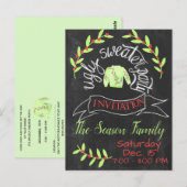 Oeganda kerstfeestelijke uitnodiging (Voorkant / Achterkant)