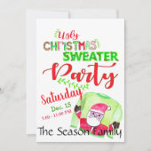 Oeganda kerstfeestelijke uitnodiging (Voorkant)