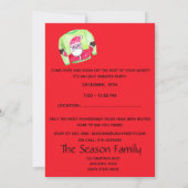 Oeganda kerstfeestelijke uitnodiging (Achterkant)