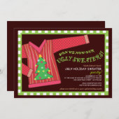 Oeganda kerstfeestelijke uitnodiging (Voorkant / Achterkant)