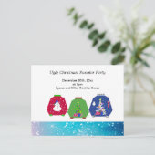 Oeganda kerstfeestelijke uitnodiging (Staand voorkant)