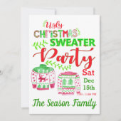 Oeganda kerstfeestelijke uitnodiging (Voorkant)