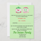 Oeganda kerstfeestelijke uitnodiging (Achterkant)