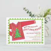 Oeganda kerstfeestelijke uitnodiging (Staand voorkant)