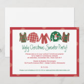 Oeganda kerstfeestelijke uitnodiging (Voorkant / Achterkant)