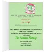 Oeganda kerstfeestelijke uitnodiging (Binnen (Rechts))