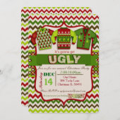 Oeganda kerstfeestelijke uitnodiging (Voorkant / Achterkant)