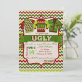 Oeganda kerstfeestelijke uitnodiging (Staand voorkant)