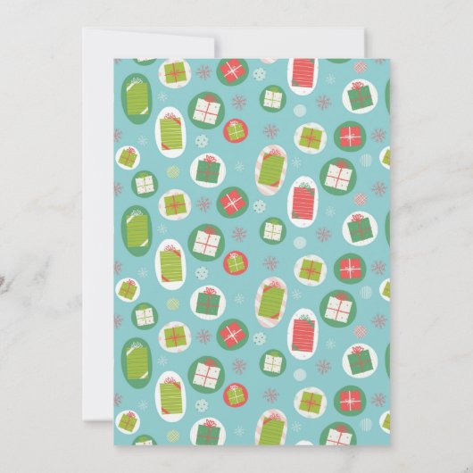 Oeganda kerstfeestelijke uitnodiging (Achterkant)