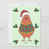 Oeganda kerstfeestelijke uitnodiging (Achterkant)