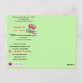 Oeganda kerstfeestelijke uitnodiging (Achterkant)