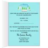 Oeganda kerstfeestelijke uitnodiging (Binnen (Rechts))