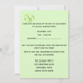 Oeganda kerstfeestelijke uitnodiging (Achterkant)