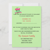 Oeganda kerstfeestelijke uitnodiging (Achterkant)