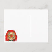 Oeganda kerstfeestelijke uitnodiging briefkaart (Achterkant)