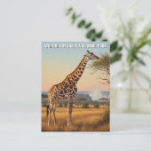 Oeganda Murchison Herfsten National Park Reizen Briefkaart (Staand voorkant)