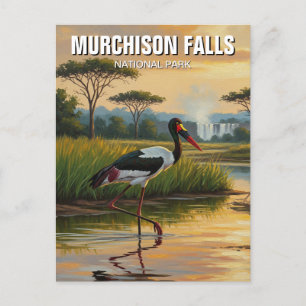 Oeganda Murchison Herfsten National Park Reizen Briefkaart