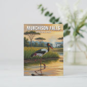 Oeganda Murchison Herfsten National Park Reizen Briefkaart (Staand voorkant)