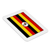 Oeganda - Oegandese vlag Magneet (Rechterzijde)