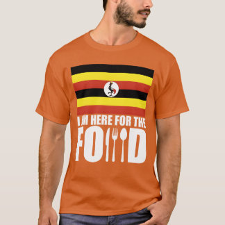 Oeganda souvenir eten reis jongen t-shirt