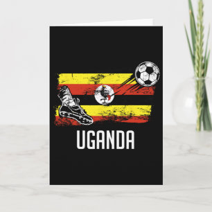 Oeganda Vlag Jersey Oegandese Voetbalteam Oegandee Kaart