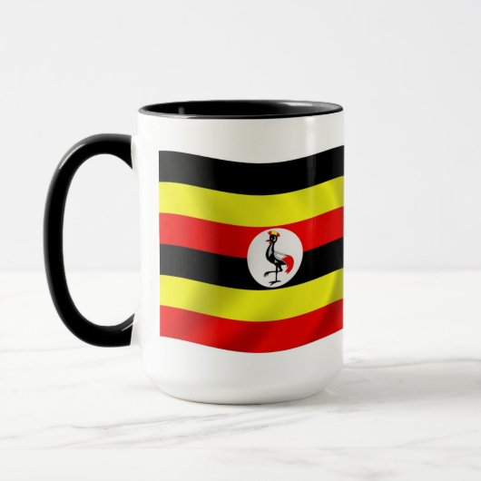 Oeganda Vlag Mokkenkop Mok (Links)