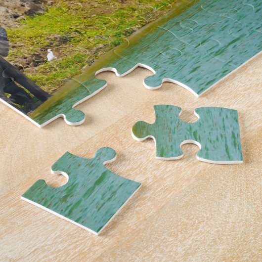 Oeganda wordt uitgelijnd. legpuzzel (Zijkant)