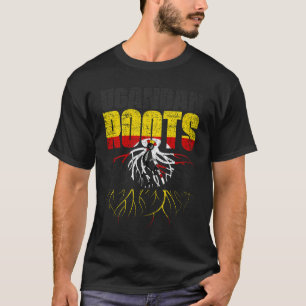 Oegandese Roots Uganda Heritage Flag T-shirt