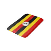 Oegandese vlag badmat (Gekanteld)