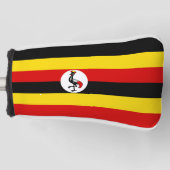 Oegandese vlag golfheadcover (Voorkant)