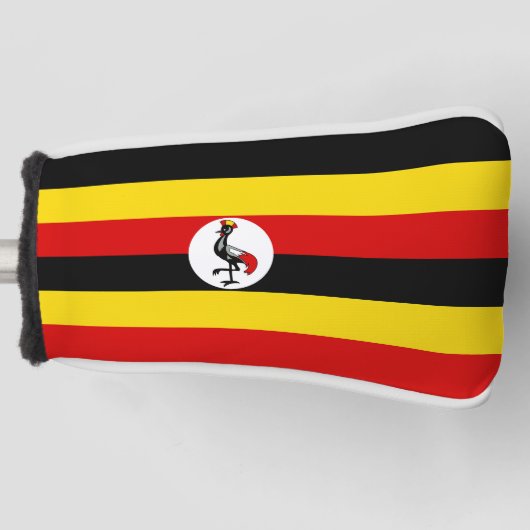 Oegandese vlag golfheadcover (Voorkant)