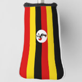 Oegandese vlag golfheadcover (Draai 90)