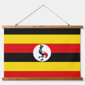 Oegandese vlag hangend wandkleed (Voorkant)