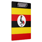 Oegandese vlag klembord (Rechts)