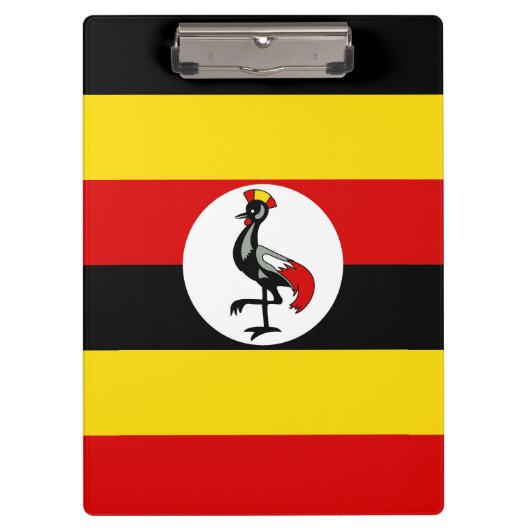 Oegandese vlag klembord (Voorkant)