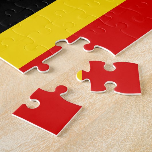 Oegandese vlag legpuzzel (Zijkant)