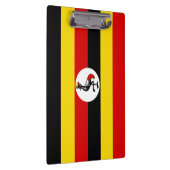 Oegandese vlag (Oeganda) Klembord (Rechts)