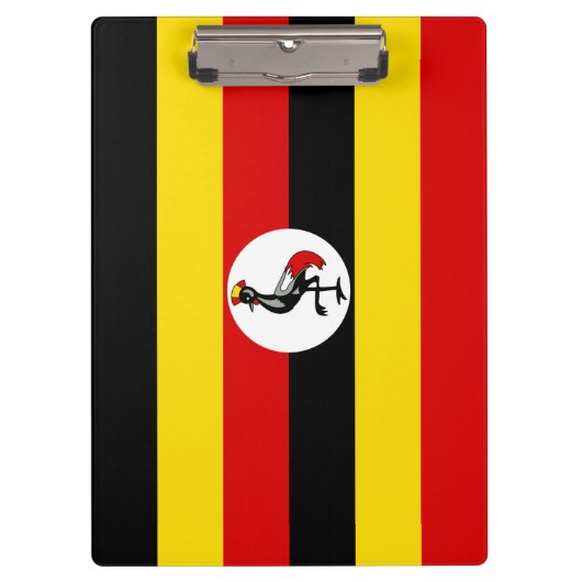 Oegandese vlag (Oeganda) Klembord (Voorkant)